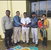 Received Trophy for Best Performance